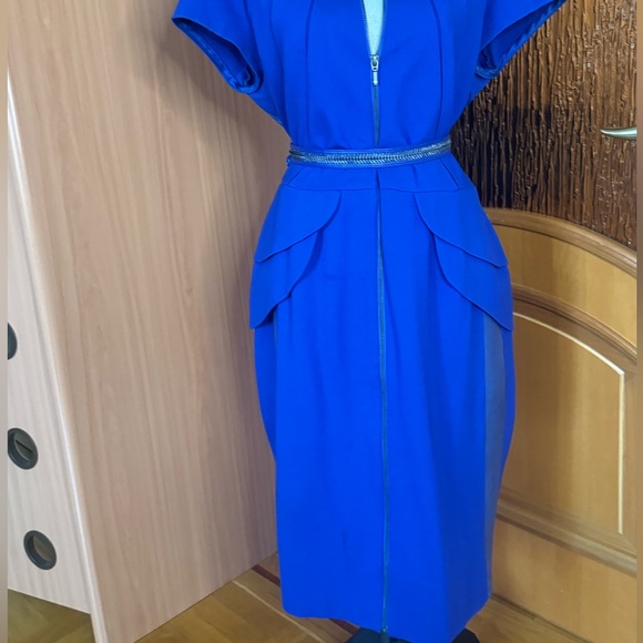 Catherine Deane women’s midi pencil dress Sz 46 USA Sz 14. Runs big. - Picture 8 of 16